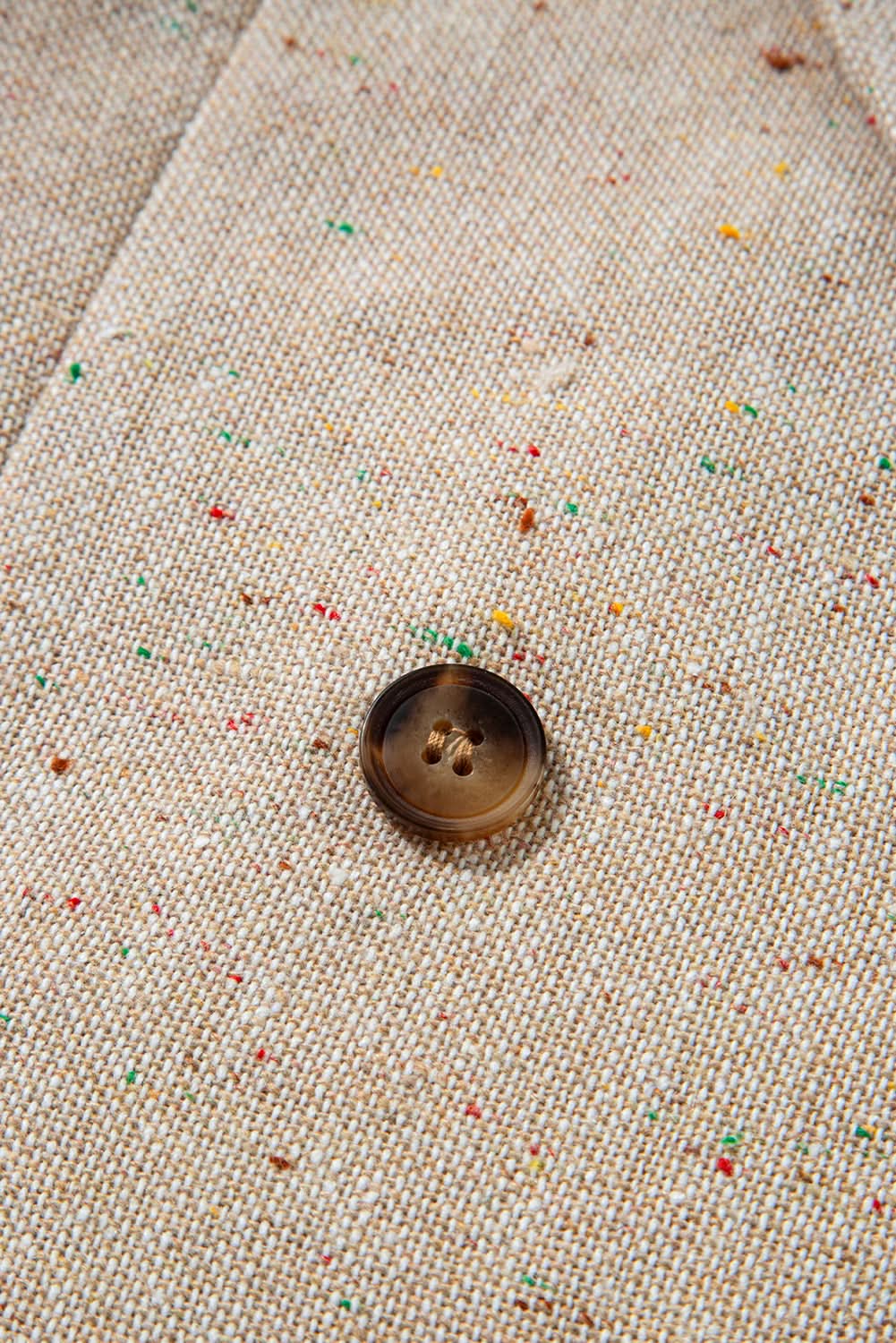 Chic oatmeal suit jacket for women - Love Salve